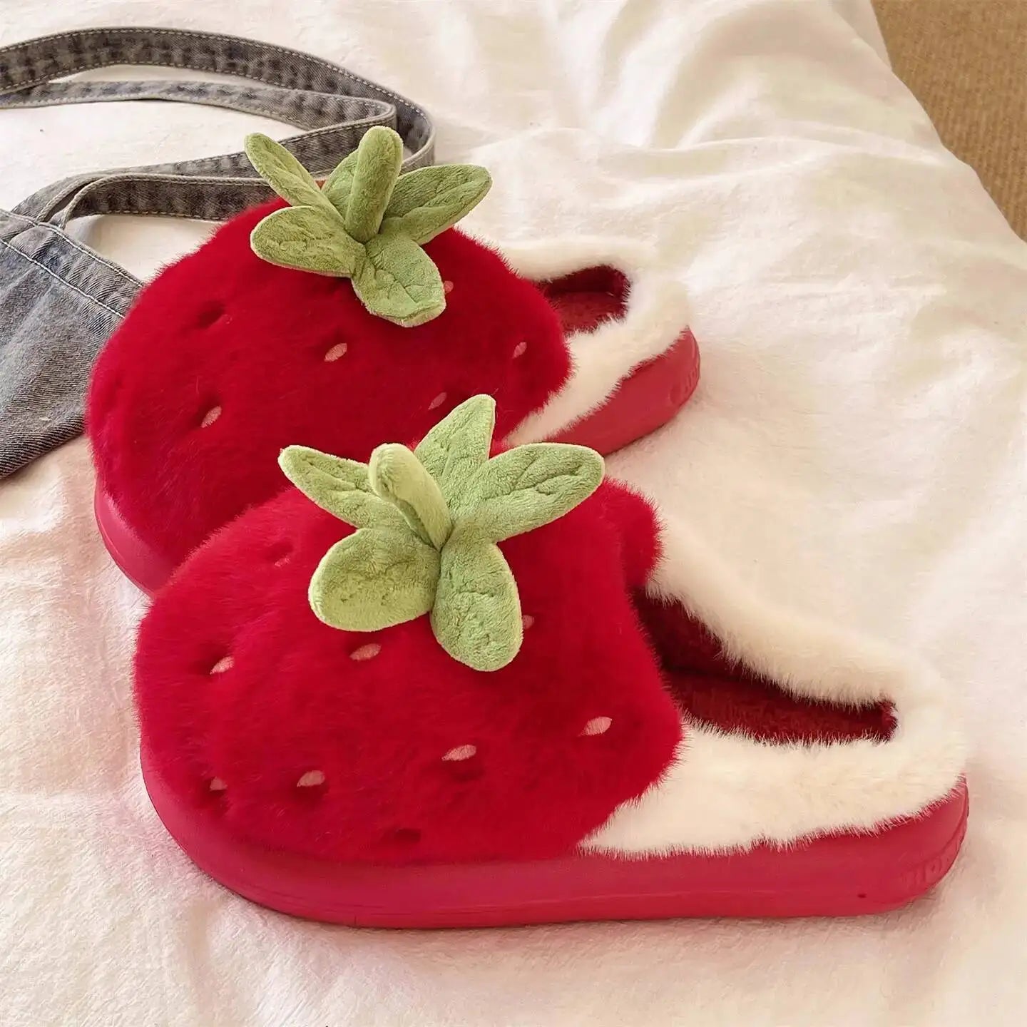 Strawberry Cloud Slippers